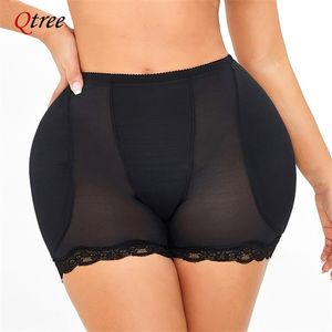 Sexy Big Ass Hip Pads Butt Enhancer Women Dress Body Shaper Boxer elasticizzati Imbottito Panty Lifter Fake Ass Underwear Waist Trainer 220702