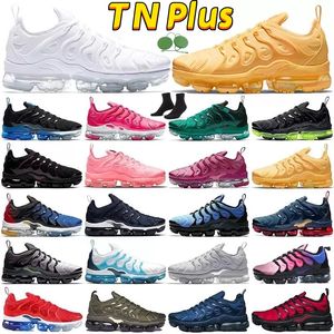 tn plus 운동화 남성 여성 테니스 공 대학 블루 트리플 블랙 Coquettish Purple Yolk Bubblegum Cherry tns 남성 트레이너 아웃도어 스포츠 스니커즈 36-47 T1