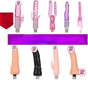 NXY Dildos Anal Zabawki Damskie Gun Teleskopowy Akcesoria Maszyny Przezroczyste Symulacja kryształowa Podwórku Fake Penis Soft Fun Products 0324