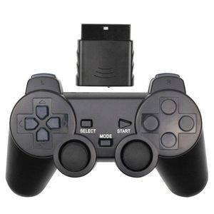 2.4G Wireless Gamepad Lidar com Playstation 2 PS2 Controlador de Jogo Dual Vibração Sem Fio Joypad Joystick FedEx DHL UPS Navio Grátis