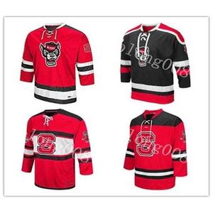 NIK1 2020 Özel NC State Wolfpack Hokey Jersey Nakış Dikişli Herhangi Bir Sayı ve Ad Forma