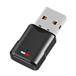 USB Bluetooth -sändares mottagarljudadapter för AirPods PC Computer PS4 Pro Nintendo Switch Bluetooth V5.0 Dongle TV -läge