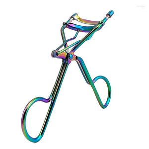 Colorful Eyelashes Curler Tweezer Curling Eye Lashes Clip Cosmetic Beauty Makeup Tool Harv22