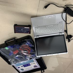 Tablet cf-ax2 8G Hochleistungs-LKW-Diagnosescanner-Tool DPA5 DPA 5 Dearborn Protocol Adapter 5 mit USB-Anschluss