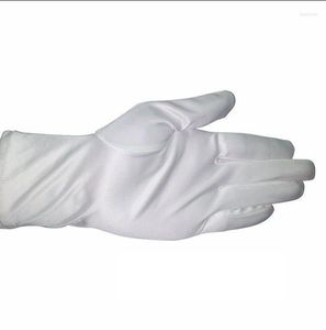 Reparationsverktygssatser 4pairs/Lot Microfiber Dust-Free Anti-Scratch White Wipe Cloth Glove For Watch Jewelry Disc Cleaning Repepair Hele22