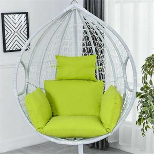 Camp Furniture Swing Hanging Egg Rattan Chair Cushion Outdoor Garden Courtyard Hammock Porch Waist