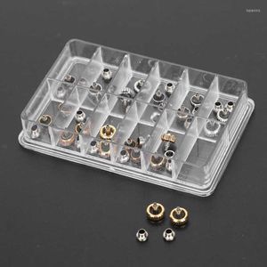 Repair Tools & Kits 24Pcs Copper Watch Crown Parts Head With 24 Screws Replacement Gold Silver Accessories 5.3mm/6mm/7mm Hele22