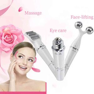 3in1 Face-lift Roller Massager For Lifting Wrinkle Remove Body Slimming Massage Instrument Beauty Tool 220513