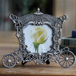 Metal Vintage Picture Rame Classic Small Po Fram Room Commort Europe Home Decor Elemelim 201211