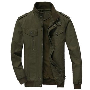 Men's Jackets Spring Autumn Bomber Coats Men Cotton Casual Workout Military Jacket MenMen's