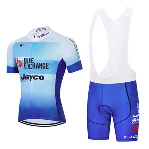 2024 New BIKE EXCHANGE TEAM cycling jersey 19D pad Bike shorts set quick dry Ropa Ciclismo Mens pro BICYCLING Maillot Culotte wear