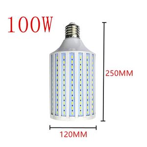 المصابيح LED مصباح المصباح E14 B22 E27 E26 E39 E40 5730 بقعة الذرة ضوء 100W LAMPADA 110V 220V دافئة أبيض دافئ