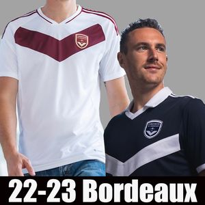 22 Girondins de Bordeaux Soccer Jerseys Adli Briand Oudin S kalu T Basic Men Kit Kit Kit Top Thai Quality Mundur MAILLOT DE SHIRT