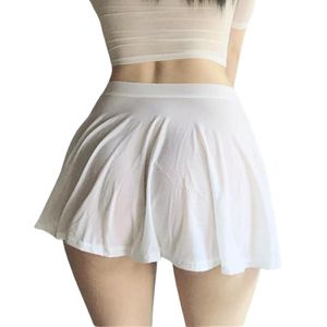 女性ナイトクラブミニスカートソフトシルクロータスリーフ振り子セクシーなアップスカートプラスサイズ