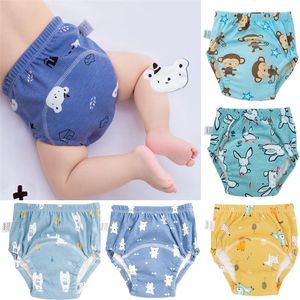 5PCSlot Baby Reusable Training Diapers Ecological Cloth Diaper Washable Nappies Infant Panties Ecofriendly Diaper for Children 220720