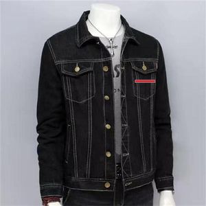 Мужская куртка Caots Denims Vintage Style Mens Coat Jeans Spring Autumn Designer Jackets Outwears