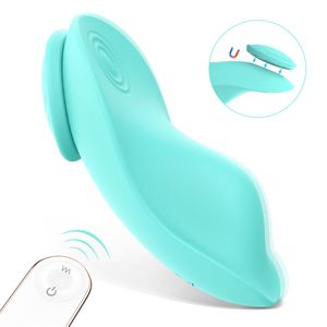 Stimolatore clitorideo con uovo vibrante invisibile vibratore mutandine portatile 9 modalità giocattoli sessuali per donna controllo wireless