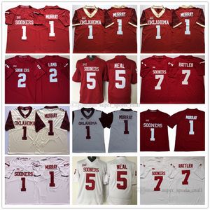 Wholesale spencer rattler jersey for sale - Group buy NCAA Oklahoma Sooners College Football Jersey Kyler Murray College CeeDee Lamb Spencer Rattler Durron Neal High Quality Stitched