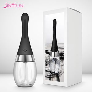 Itens de beleza Anal limpador anal automático Vagina Vagina Irrigador Recipiente de limpeza Feminino Masturbação Vibrator Anal plugues para mulheres brinquedos sexy