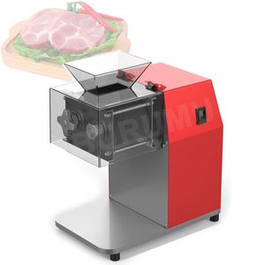 Kommersiell automatisk grönsaksskärningsmaskin Rostfritt stål Elektriskt köttskivare Twisted Meat Restaurant