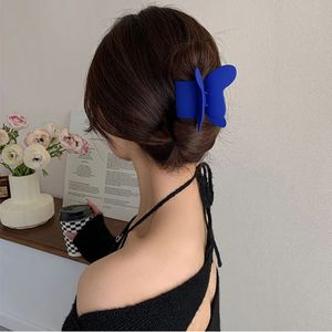 7.5cm Butterfly Hair Crab Summer Sweet Ponytail Hairpins Band Hair Clips Claw For Girls Women Fashion Accessories