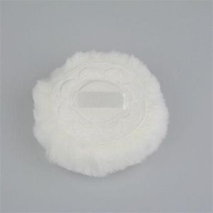 Luksusowy proszkowy puff jednostronny pluszowy biały proszek proszkowy fotki torba