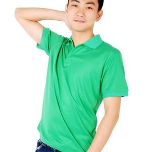 개인화 된 커스터마이즈 맨 폴로 짧은 슬리브 광고 셔츠 A56 인쇄 녹색 보라색 220614