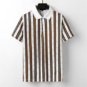 Mens Polo Shirt Designer Man Fashion Horse T Shirts Casual Men Golf Summer Polos Shirt Embroidery High Street Trend Top Tee Asian #32