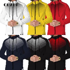 Męskie dresy wiosenne i jesienne wysokiej jakości moda 3D Suits Sportswear Suit 220823