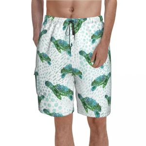 Men's Shorts Turtle Board Sea Squad Beach Trenky Man Comfortable Printing Swimming Trunks Plus Size