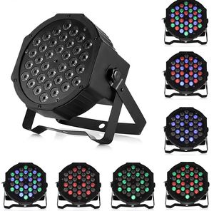 36W Профессиональная дискотека Light DMX512 RGB LED KTV Bar Party DJ Lamp Decorative Stage Light Effect Part Par Lamp