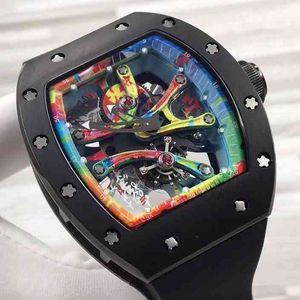 スイスZFファクトリームーブメントツアービヨンメンズウォッチデザイナーウォッチ自動高級豪華な腕時計ビジネスレジャー68