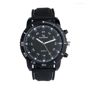 Avanadores de pulso 2022 Men Watches Luxury Outdoor Sport V6 Assista Militar Silicone Quartz Clock Relogio Masculino