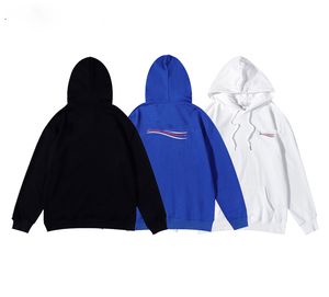 Erkek Tasarımcı Hoodie Sweatshirts Siyah Beyaz Kupa Kadın Uzun Kollu Mektup Külkü Markası Gevşek Hoodies Sokak Giyim Moda Sweatershirt