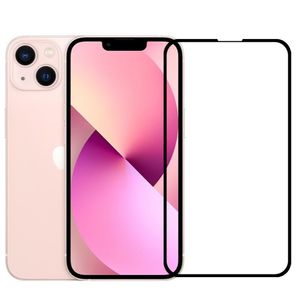 Pełna okładka Ochraniacze ekranu telefonu komórkowego dla iPhone'a 15 13 Pro Max 12 Mini 11 Pro XR XS Max Samsung A30S A40S Hartowane szkło z opakowaniem detalicznym