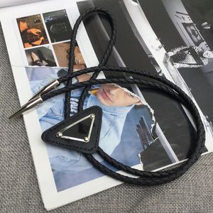Original design Western Cowboy alloy downward triangle bolo tie for men and women personality neck tie fashion accessory 220720229K