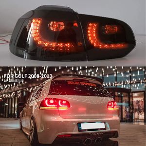 Luz de nevoeiro reverso da luz traseira de carro Lâmpada traseira dinâmica para VW Golf 2008-2013 DIA DIA RUNCIMENTO ACESSORES AUTOMAIS DE PARTE