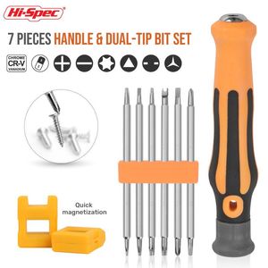 Hand Tools Hi-Spec 12 In 1 Magnetic Screwdriver Set Precision Screw Driver Bits Hex Bit Handle Phone Repair Kit