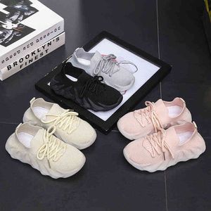 Children's Sneakers 2022 New Breathable Mesh Coconut Shoes Octopus Soft Bottom Fly Woven Torre Shoes for Boys and Girls Feature G220517