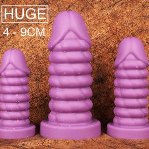 Huge Butt Plug Big Dildo Anal with Suction Cup Vaginal Anus Expansion Stimulator Prostate Massage sexy Toys For Woman Men