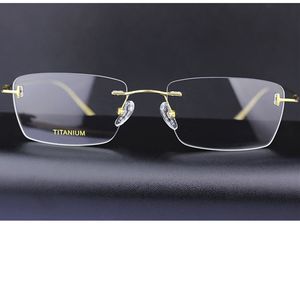 Yeni Hafif 567 Saf-Titanyum Çerçeve Erkekler İçin Çıkarsız Gözlük 54-18-145 Norble Dikdörtgen İş Gözlükleri Reçeteli Tam Set Kılıf OEM