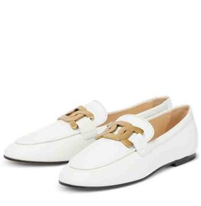 Flache Damen-Loafer-Schuhe aus Kalbsleder TD-Shoe Catena-Leder-Loafer bequeme Schuhe 35-42