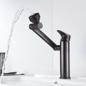 Bathroom Sink Faucets Toilet Swivel Counter Black Chrome Faucet And Cold Basin