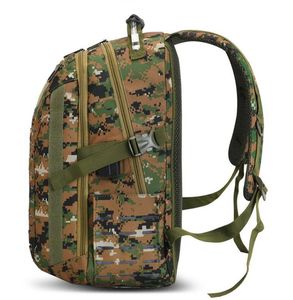 Mochila de treinamento de bolsas táticas de camuflagem ao ar livre Mochila 30l de grande capacidade para montanhismo acampamento de mochilas 3D de mochila masculina mochila feminina esportiva