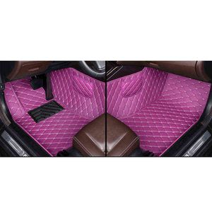 WLMWL Custom Cather Car Mat для BMW All Medels x3 x1 x4 x5 x6 Z4 525 520 F30 F10 E46 E90 Автостопсельные аксессуары H220415 H220415