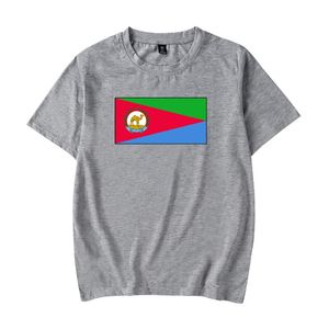 T-shirt maschile Africa Country Eritrea Flag comoda T-shirt di alta qualità Maglietta femminile maschile maschile a maniche corte dropshipmen's t- T-