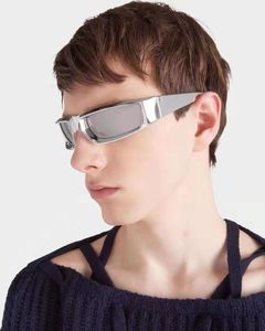 Sonnenbrille 25Y quadratische Platte rautenförmig geschnittene Bügel beliebter einfacher UV-Schutz für den Außenbereich
