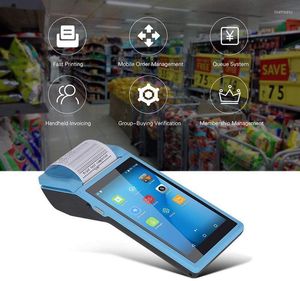 Portátil 3g Wifi venda por atacado-Impressoras Android Terminal Recipt Printer Handheld PDA Bluetooths WiFi G NFC Data Collector Portable Barcode Scanner All In One Line22
