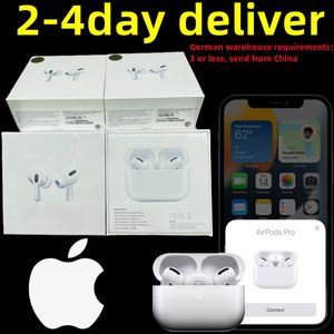 Apple earphones AirPods Pro 2 3 Gen 3 Air Pods H1 Chip Transparency Wireless Charging Bluetooth Headphones AP3 AP2 Earbuds 2nd Headsets usps DHL tws ups