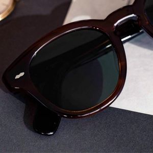 선글라스 캐리 그랜트 브랜드 디자이너 편광 남성 여성 운전 음영 남성 OV5413 빈티지 라운드 태양 안경